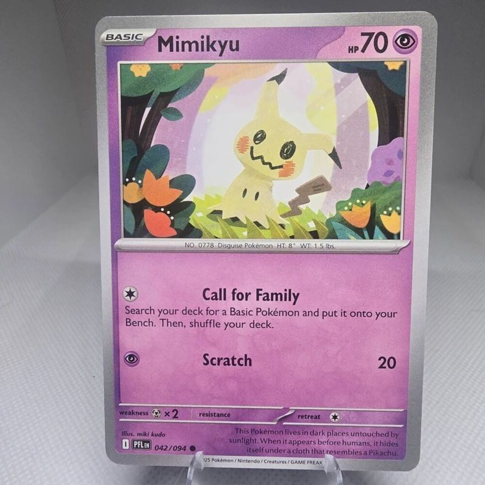 mimikyu #43 pokemon phantasmal flames